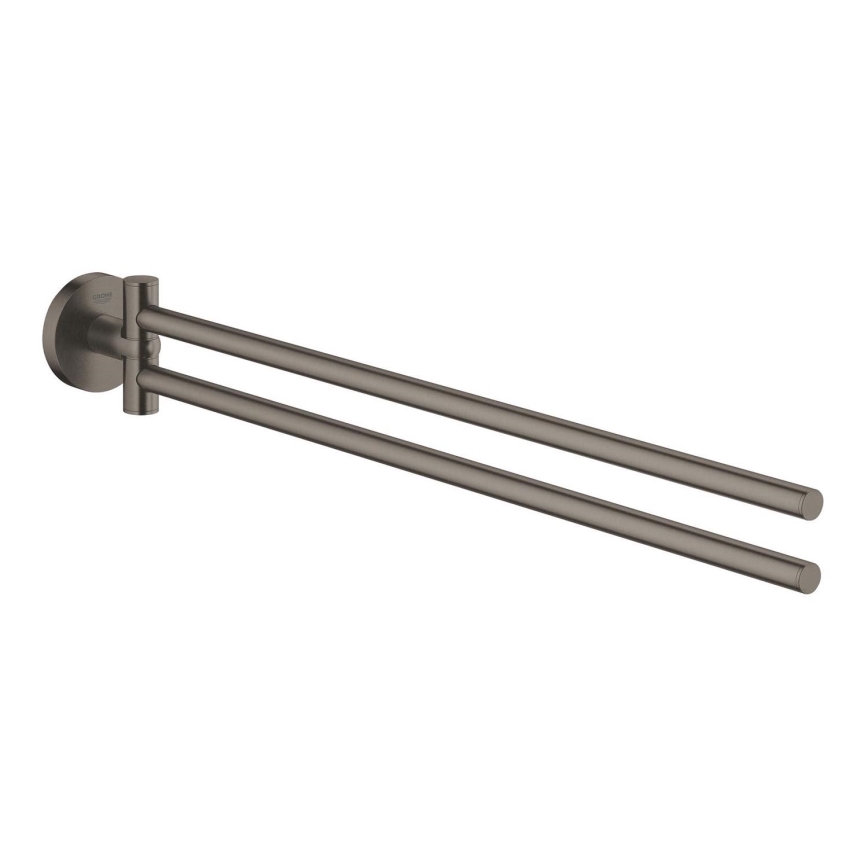 GROHE 40371AL1 - Držiak na uteráky ESSENTIALS 439 mm grafit