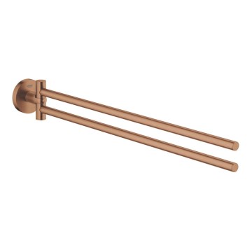 GROHE 40371DL1 - Držiak na uteráky ESSENTIALS 439 mm bronzový