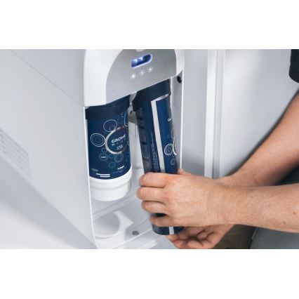 GROHE 40422000 - Fľaša na karbonizáciu GROHE BLUE 425 g CO2 (4 ks) nerezová