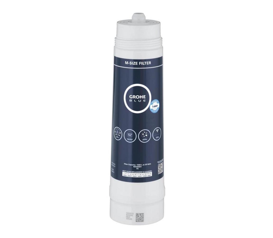 GROHE 40430001 - Filter GROHE BLUE 12,4” x 4,55” biela 40430001