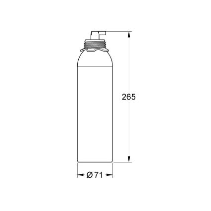 GROHE 40434001 - Čistiaca kartuša GROHE BLUE, priehľadná
