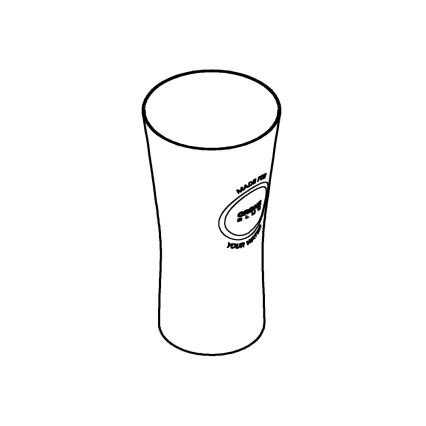 GROHE 40437000 - SADA 6x pohárov BLUE 250 ml krištáľ/číre