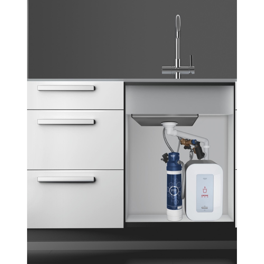GROHE 40438001 - Štartovacia sada filtrov S GROHE BLUE, lesklý chróm