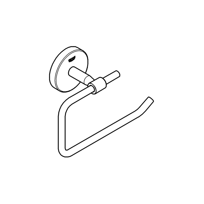 GROHE 40457001 - Držiak toaletného papiera BAUCOSMOPOLITAN lesklý chróm