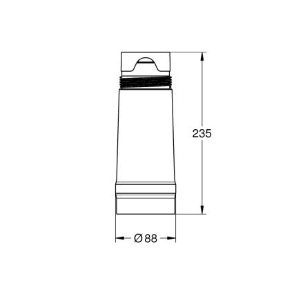 GROHE 40575002 - Filter ULTRASAFE biely