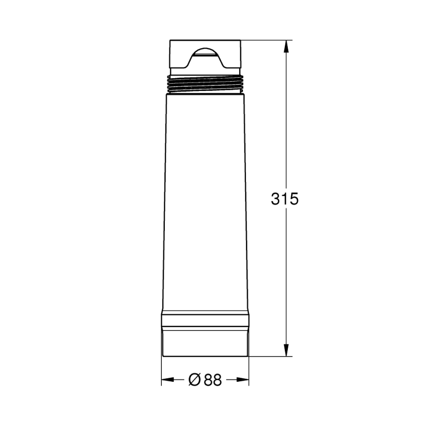 GROHE 40691002 - Filter horčíka a zinku, biely