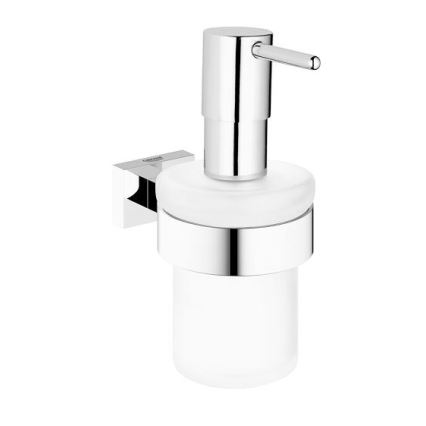 GROHE 40756001 - Dávkovač tekutého mydla ESSENTIALS CUBE 160 ml lesklý chróm