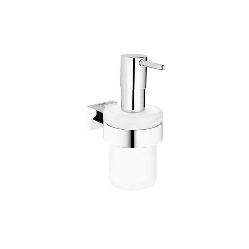 GROHE 40756001 - Dávkovač tekutého mydla ESSENTIALS CUBE 160 ml lesklý chróm