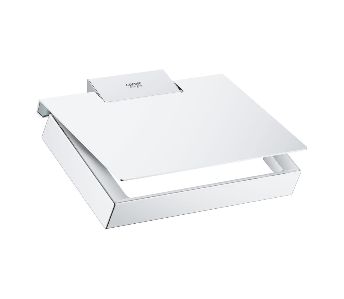 GROHE 40781000 - Držiak toaletného papiera SELECTION CUBE lesklý chróm 40781000