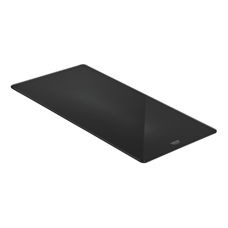 GROHE 40786K00 - Sklenená doska 450 × 240 × 19 mm čierna