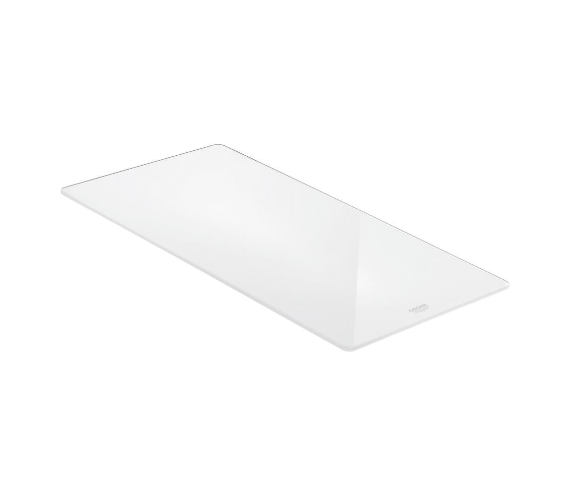 GROHE 40786L00 - Sklenená doska 450 × 240 × 19 mm biela 40786L00