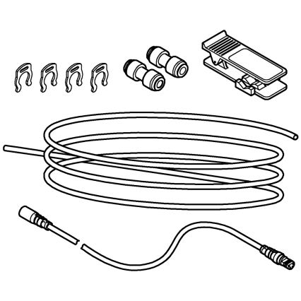 GROHE 40843000 - Predĺžovací set BLUE lesklý chróm