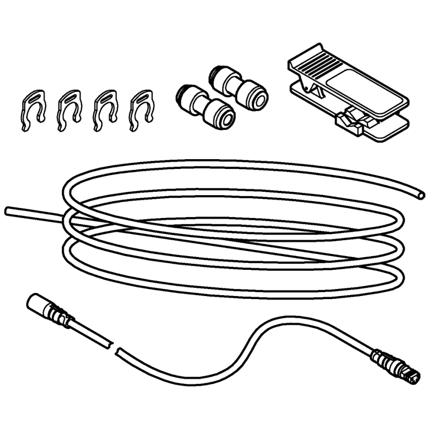 GROHE 40843000 - Predĺžovací set BLUE lesklý chróm