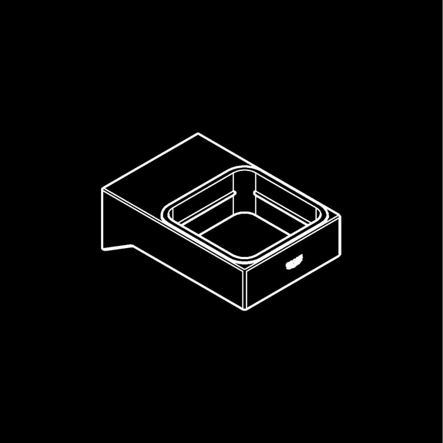 GROHE 40865000 - Držiak SELECTION CUBE lesklý chróm