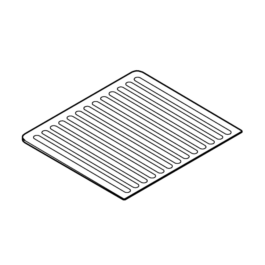 GROHE 40871K00 - Odkvapkávacia doska 450 x 400 mm keramika/čierna