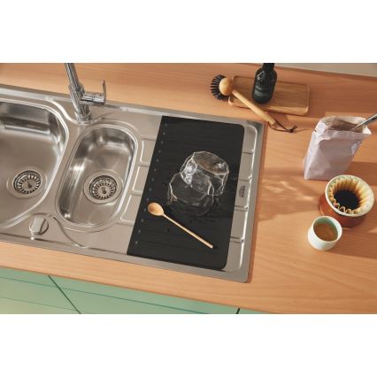 GROHE 40871K00 - Odkvapkávacia doska 450 x 400 mm keramika/čierna