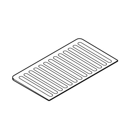 GROHE 40872K00 - Odkvapkávacia doska 450 x 250 mm keramika/čierna