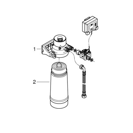 GROHE 40876000 - Štartovacia sada ULTRASAFE lesklý chróm