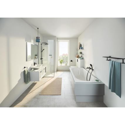 GROHE 409752430 - Držiak na uteráky START CUBE 18,8 x 13,8 cm čierny