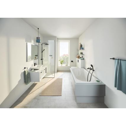 GROHE 409752430 - Držiak uterákov START CUBE 18,8 x 13,8 cm čierny
