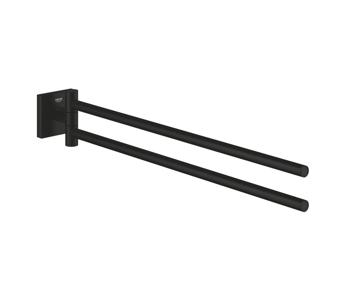 GROHE 409762430 - Držiak na uteráky START CUBE 438 mm čierny 409762430