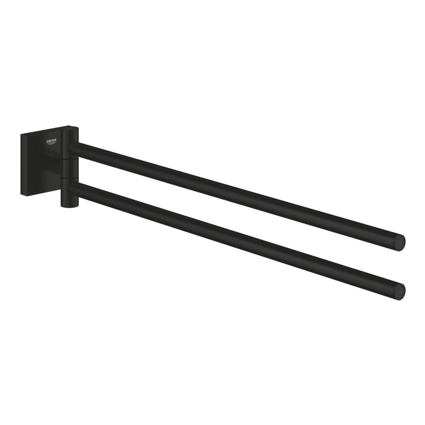 GROHE 409762430 - Držiak uterákov START CUBE 438 mm čierny