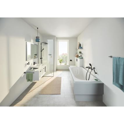 GROHE 409762430 - Držiak uterákov START CUBE 438 mm čierny