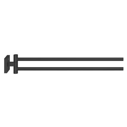 GROHE 409762430 - Držiak uterákov START CUBE 438 mm čierny