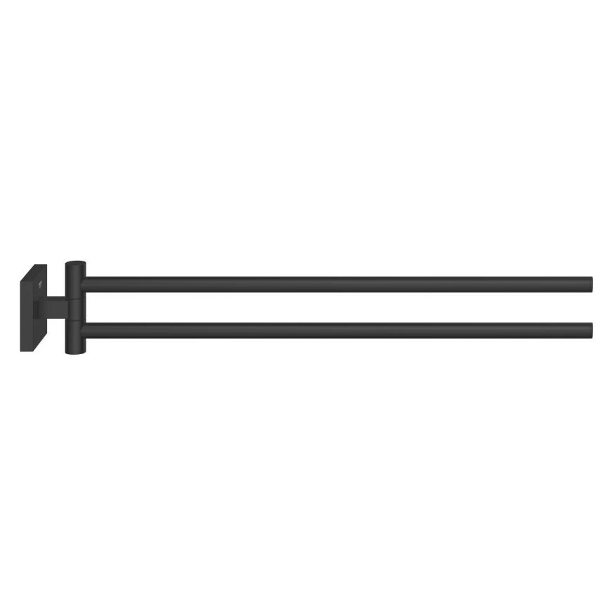 GROHE 409762430 - Držiak uterákov START CUBE 438 mm čierny