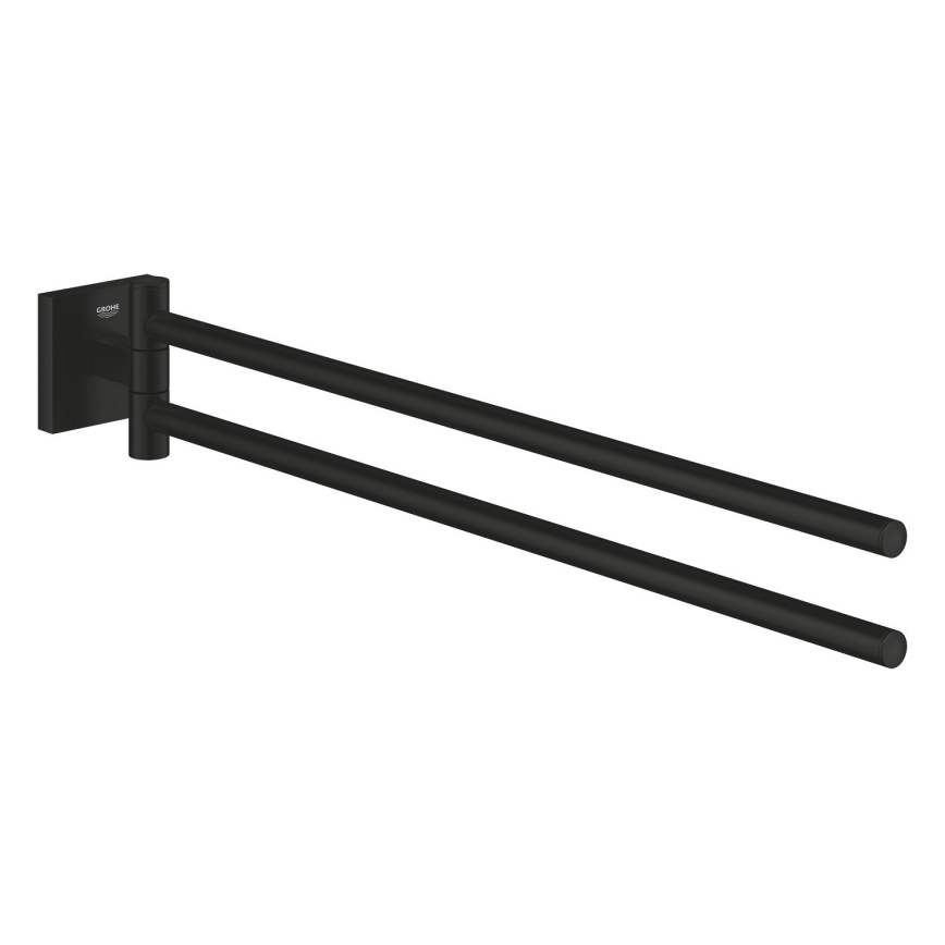GROHE 409762430 - Držiak uterákov START CUBE 438 mm čierny