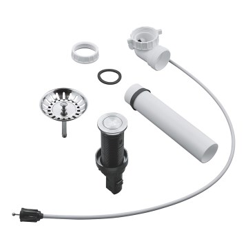 GROHE 40986SD0 - Odtoková súprava pre kuchynské drezy Ø 35 mm nerezová oceľ