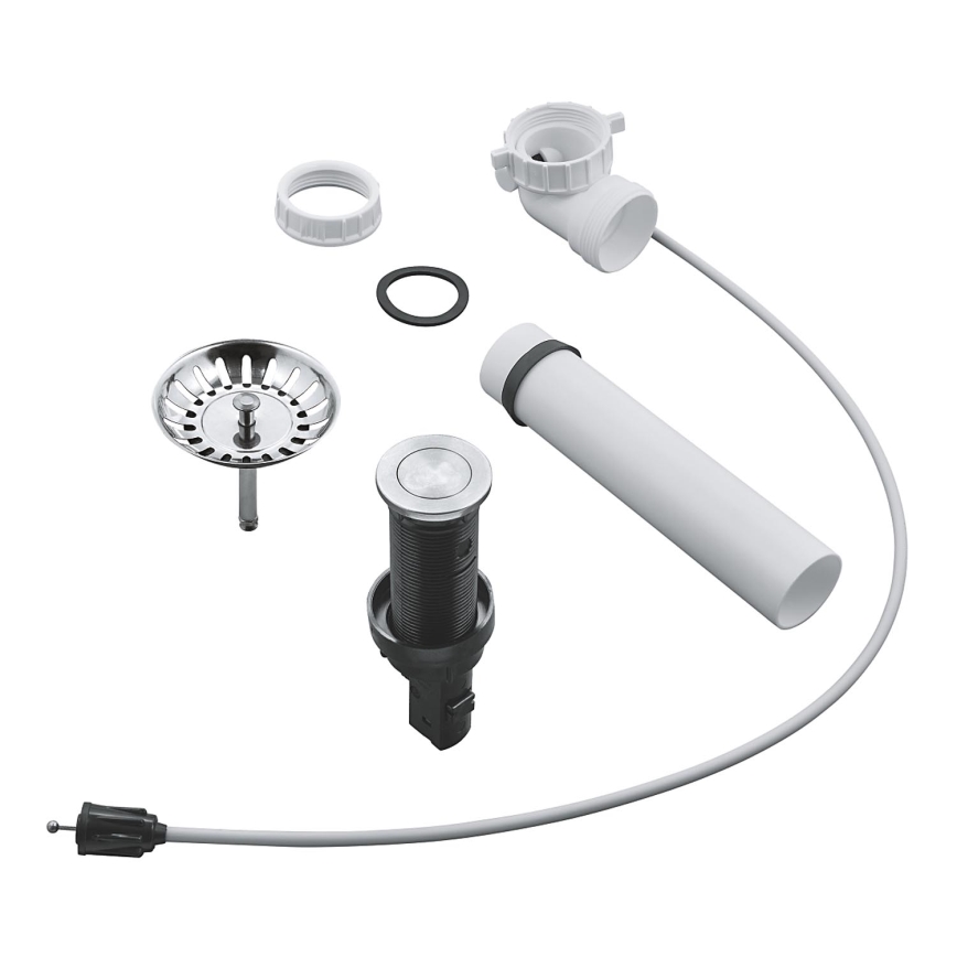 GROHE 40986SD0 - Odtoková súprava pre kuchynské drezy Ø 35 mm nerezová oceľ