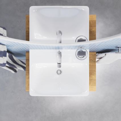 GROHE 40987000 - Držiak na uteráky START CUBE 450 mm lesklý chróm