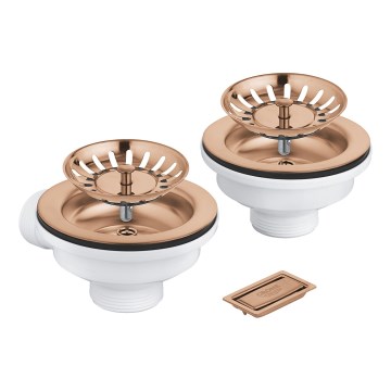GROHE 40997DL0 - Odtoková súprava príslušenstva v bronzovom prevedení