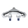 GROHE 41022000 - Dvojitý ventil EGGEMANN DN 15 lesklý chróm