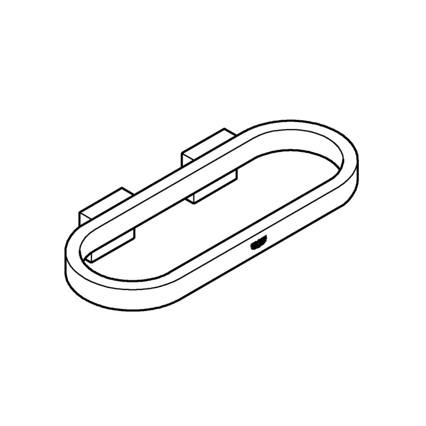 GROHE 41035000 - Držiak na uteráky SELECTION 200 mm lesklý chróm