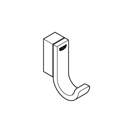 GROHE 41039A00 - Háčik na župan SELECTION grafit