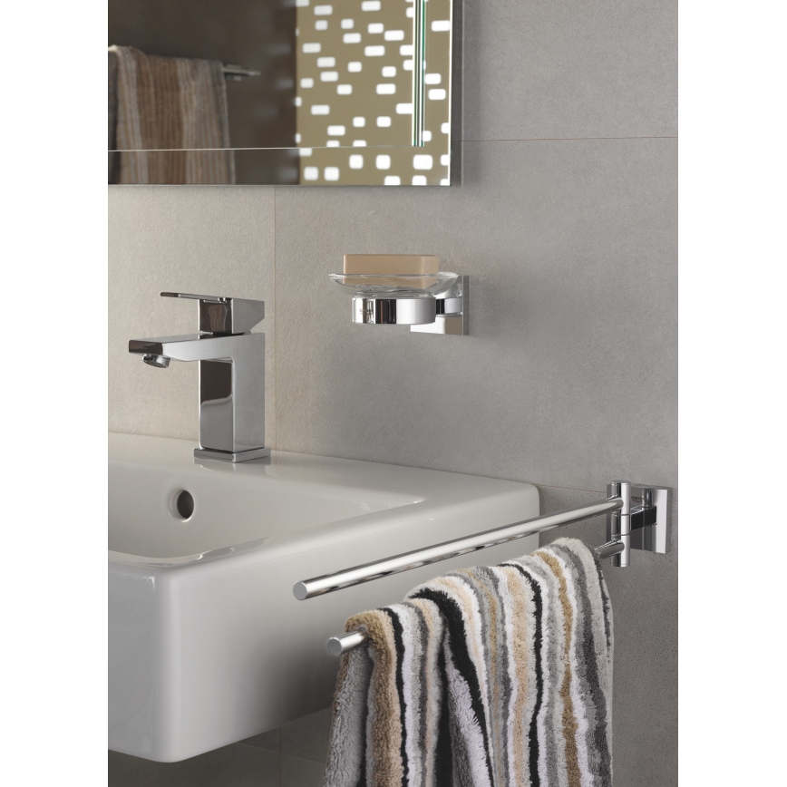 GROHE 41096000 - Miska na mydlo START CUBE 110 × 56 × 125 mm lesklý chróm