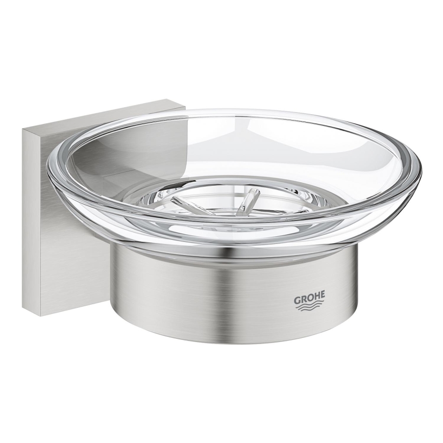 GROHE 41096DC0 - Nerezová miska na mydlo START CUBE 110 x 56 x 125 mm
