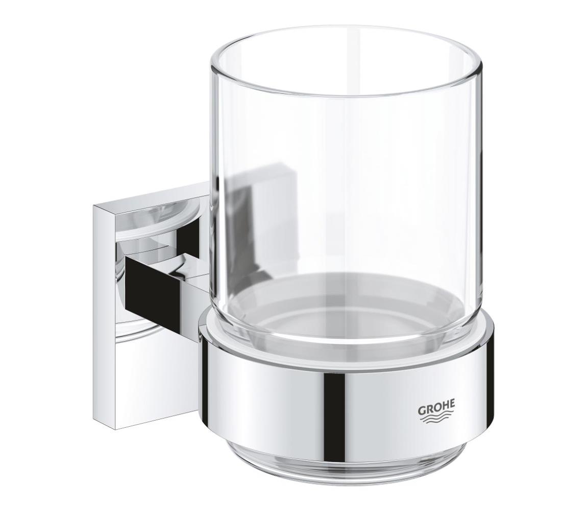 GROHE 41097000 - pohár s držiakom, lesklý chróm 41097000