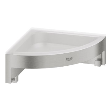 GROHE 41106DC0 - Kotna tuš polica START CUBE 200 x 200 x 60 mm, iz nerjavečega jekla