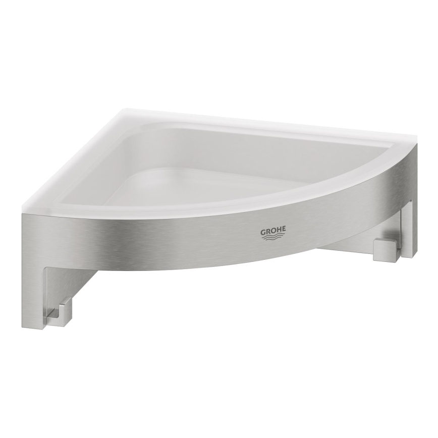 GROHE 41106DC0 - Kotna tuš polica START CUBE 200 x 200 x 60 mm, iz nerjavečega jekla