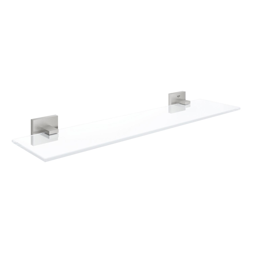 GROHE 41109DC0 - Sklenená polička START CUBE 530 mm nerezová