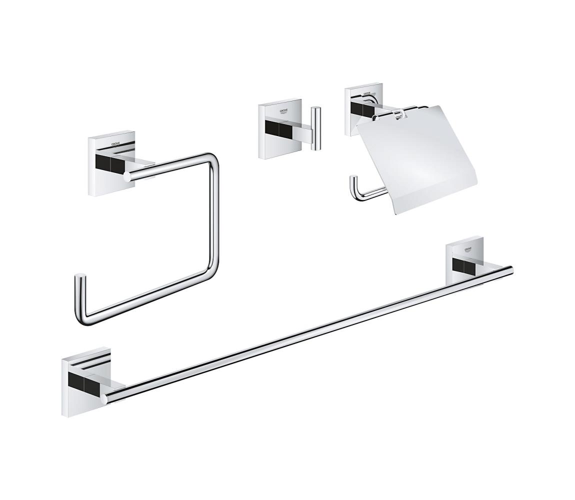 GROHE 41115000 - Sada doplnkov START CUBE 558 mm, lesklý chróm 41115000