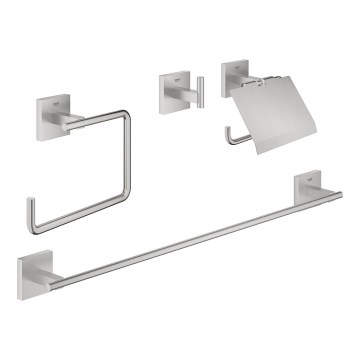 GROHE 41115DC0 - Sada doplnkov START CUBE 558 mm keramika/biela
