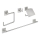 GROHE 41115DC0 - Sada doplnkov START CUBE 558 mm keramika/biela