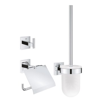 GROHE 41123000 - 3 v 1 súprava doplnkov do toalety, lesklý chróm