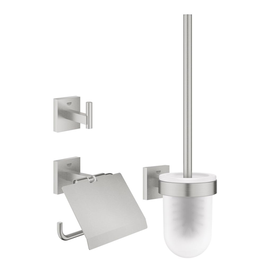 GROHE 41123DC0 - Sada doplnkov START CUBE z nerezovej ocele