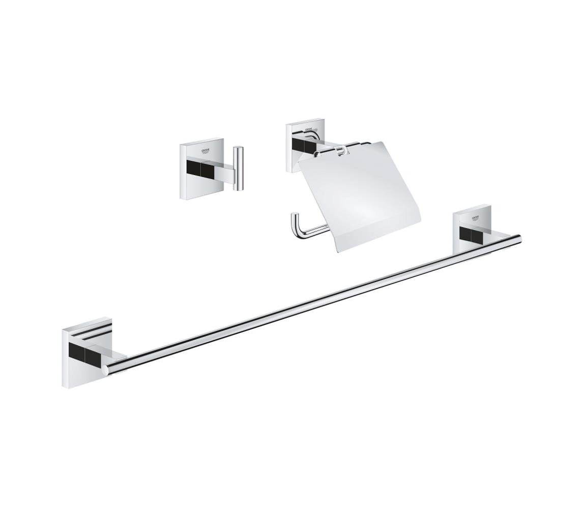 GROHE 41124000 - Sada doplnkov START CUBE 558 mm lesklý chróm 41124000