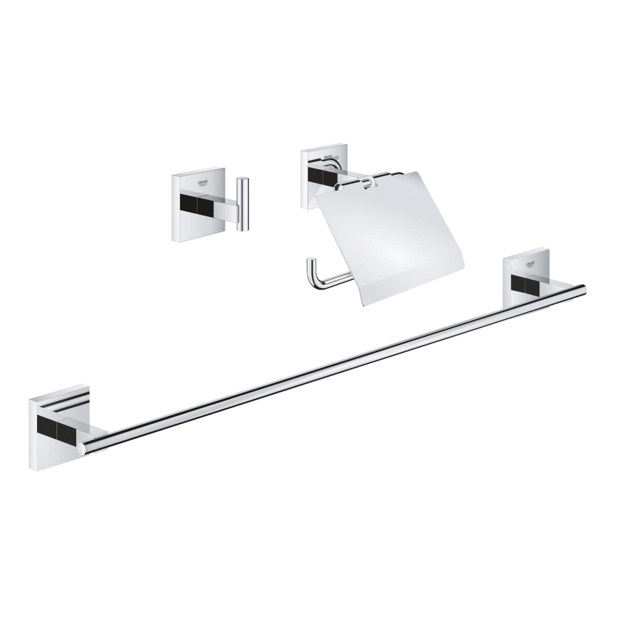GROHE 41124000 - Sada príslušenstva START CUBE 558 mm lesklý chróm